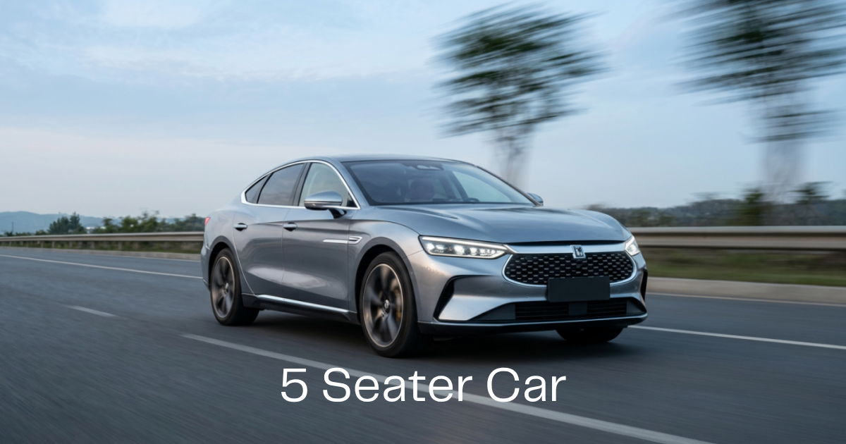 Best 5 seater cars with stylish design and modern features