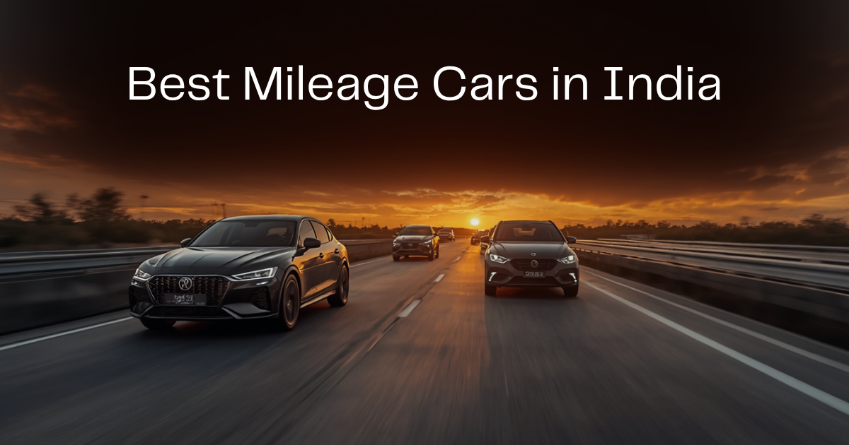 Best mileage cars in India featuring fuel efficient vehicles with excellent mileage, low running costs, and top performance across petrol, diesel, CNG, and hybrid segments.