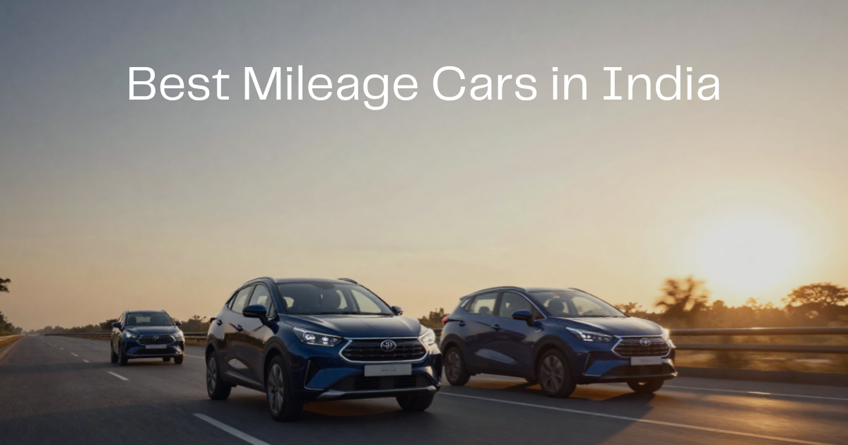 Lineup of high mileage petrol and CNG cars popular in India