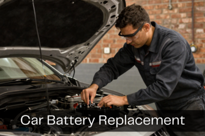 Car battery replacement service for reliable vehicle performance
