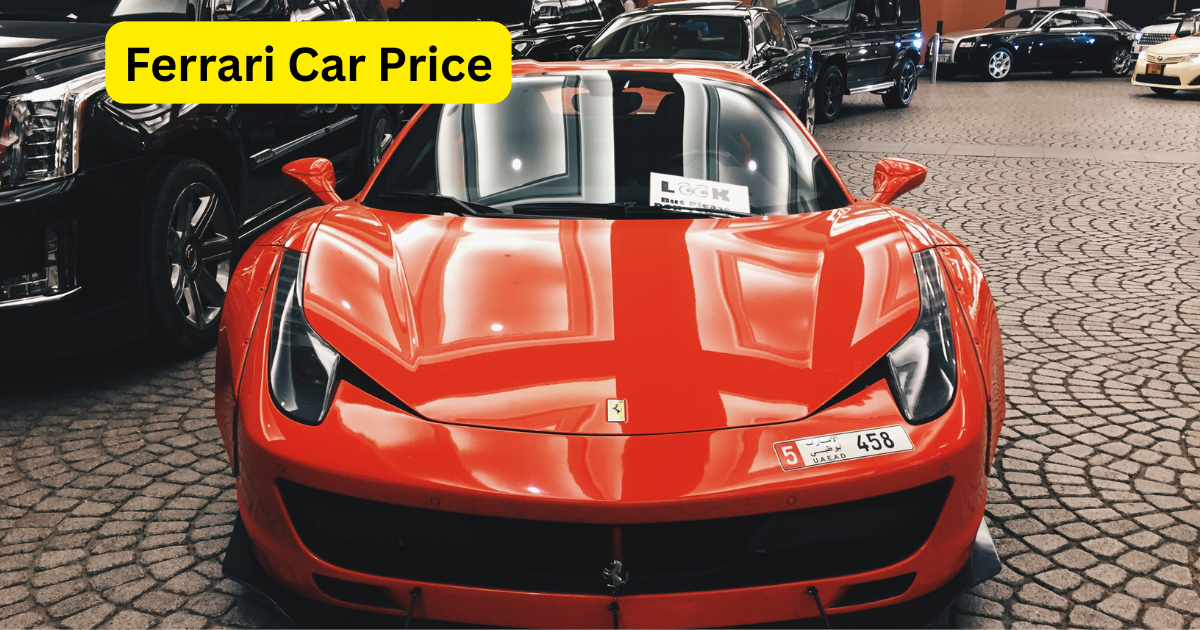 Ferrari luxury sports car price and premium performance details