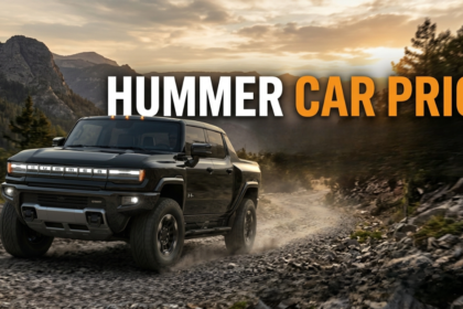 Hummer SUV showcasing its bold and rugged design, high ground clearance, muscular body, large off-road tires, and premium features, representing Hummer car prices, luxury performance, and adventure-ready capability
