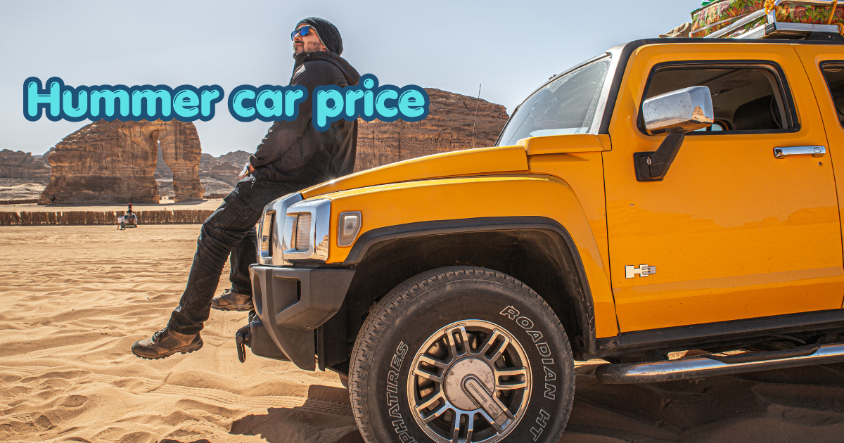 Hummer car with a bold and rugged exterior, featuring a muscular body, large wheels, high ground clearance, and premium styling, designed for both luxury driving and off-road adventures.