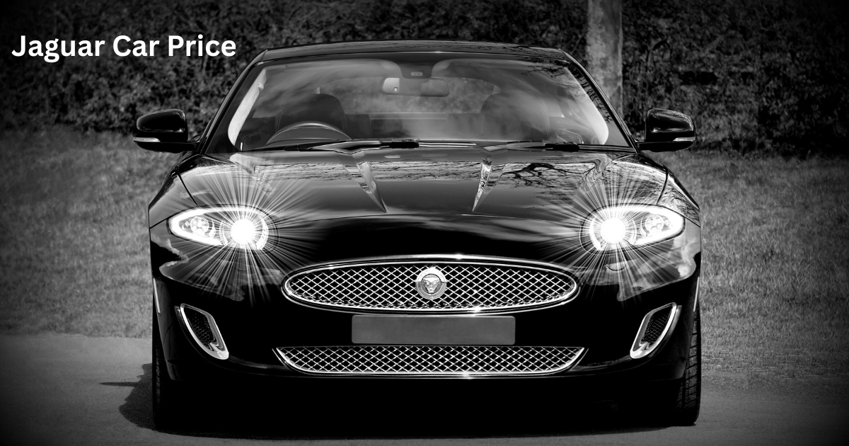 Jaguar car price with luxury vehicle design and premium features
