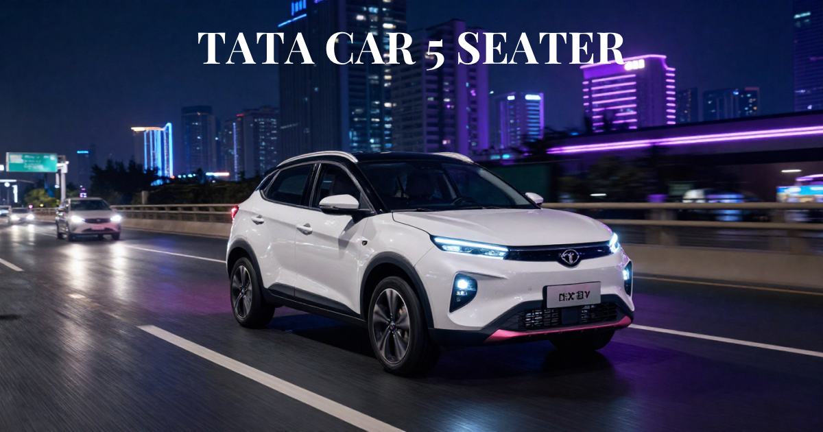 New Tata 5 seater cars for comfortable family trave