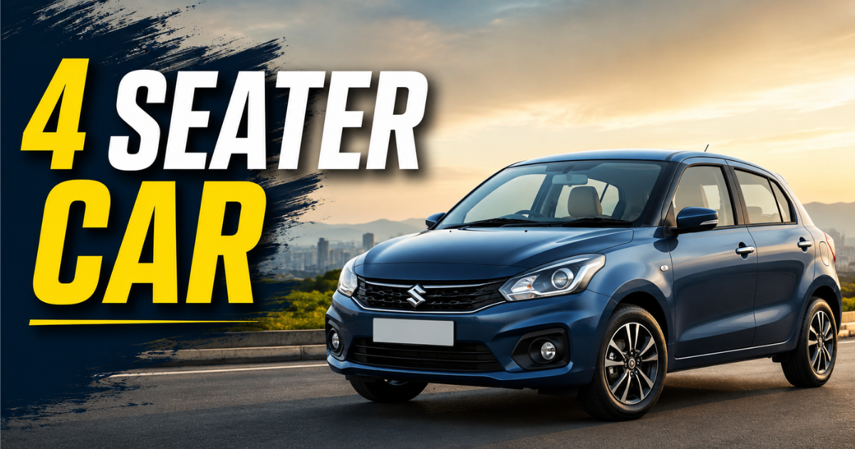 4 Seater Car best suited for couples