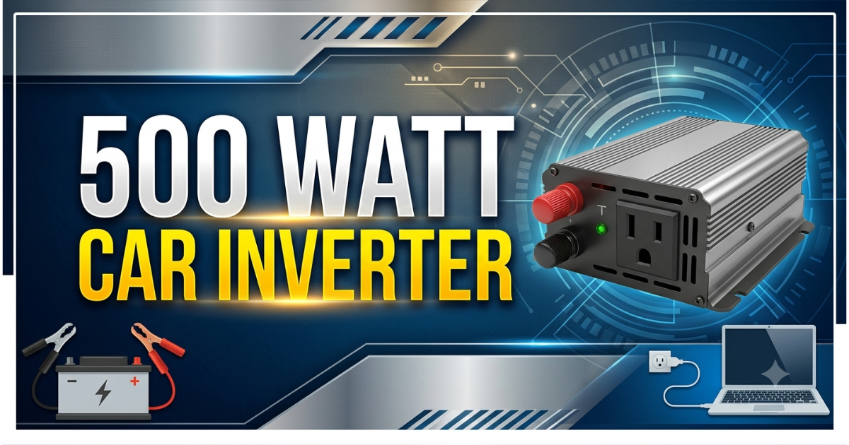 500W Car Inverter for comfort