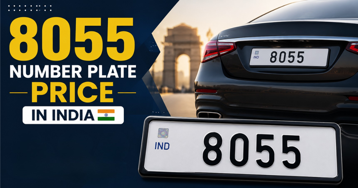 8055 number plate price in your finger tip