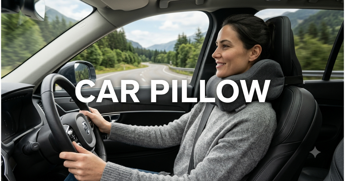 Car Pillow relief from neck pain