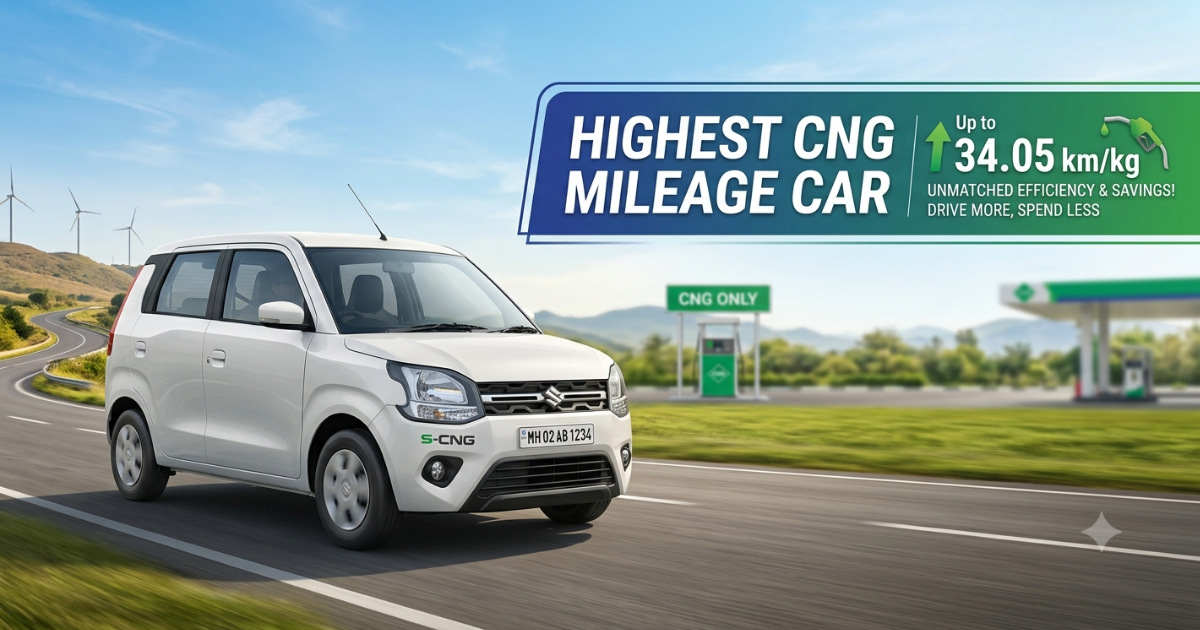 Highest CNG Mileage Car