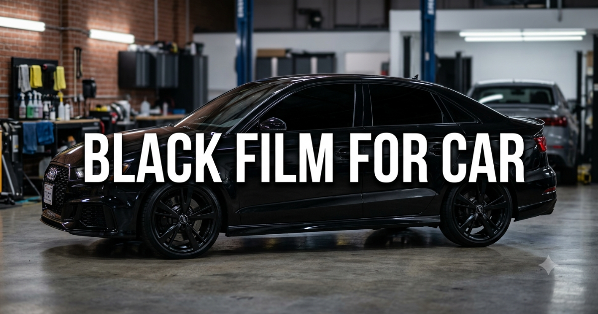 black film for car lower cabin heat