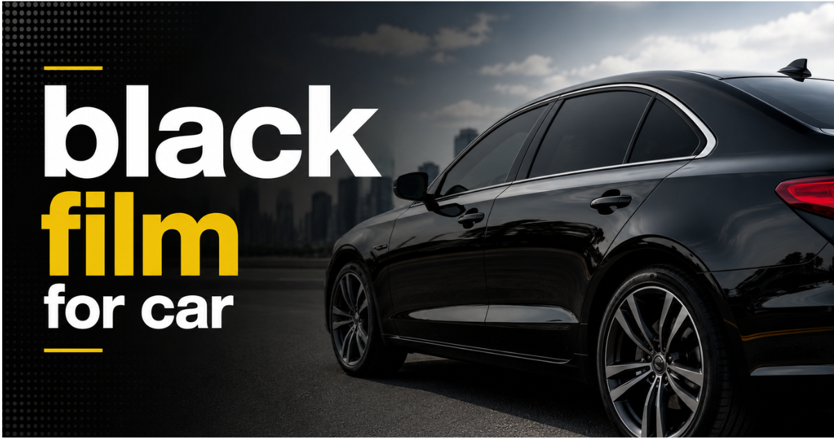 black film for car best for hot weather