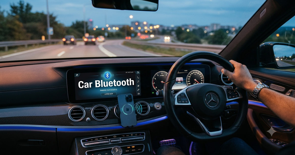 car Bluetooth for music connectivity