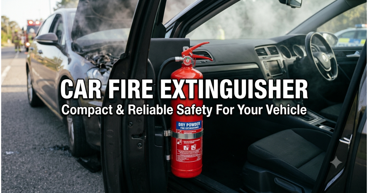 car fire extinguisher