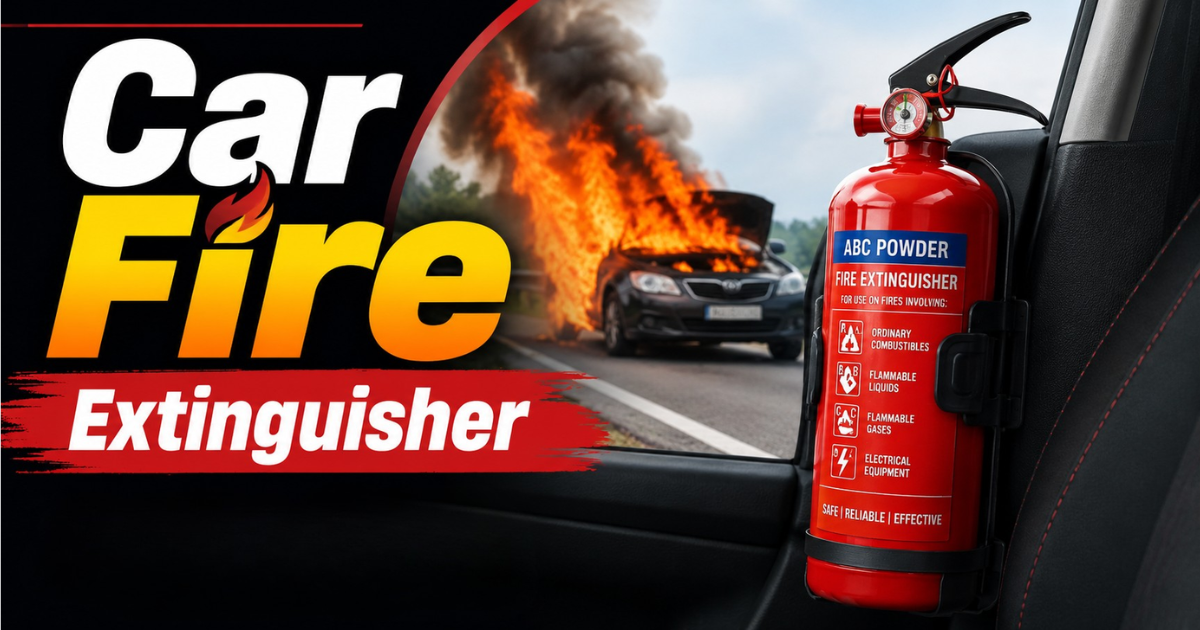 car fire extinguisher
