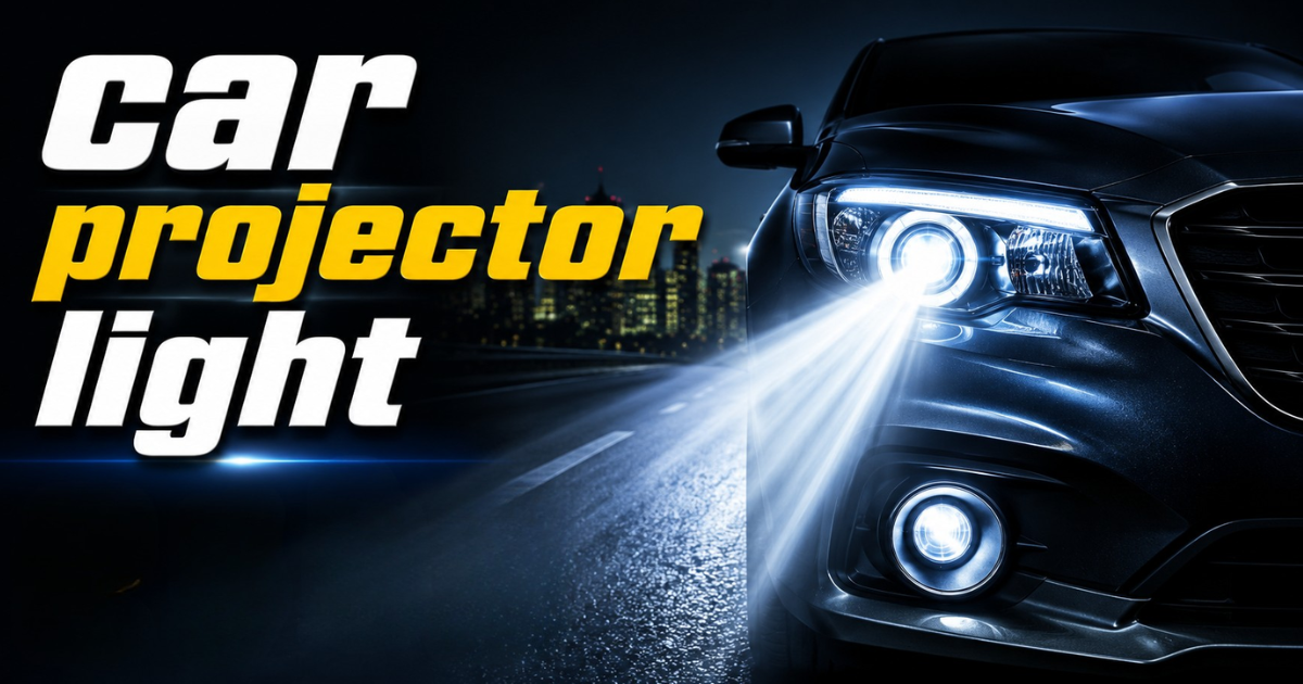 car projector light for smooth drive