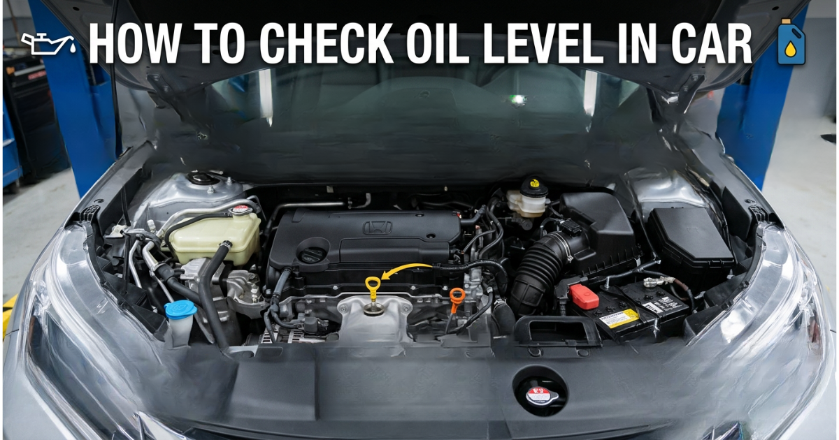 how to check oil level in car for perfection
