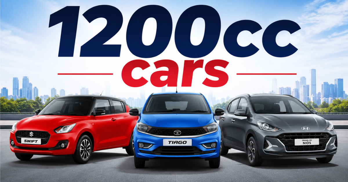 1200cc Cars for smart drive