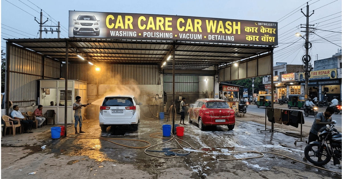 Professional car care car wash cleaning service