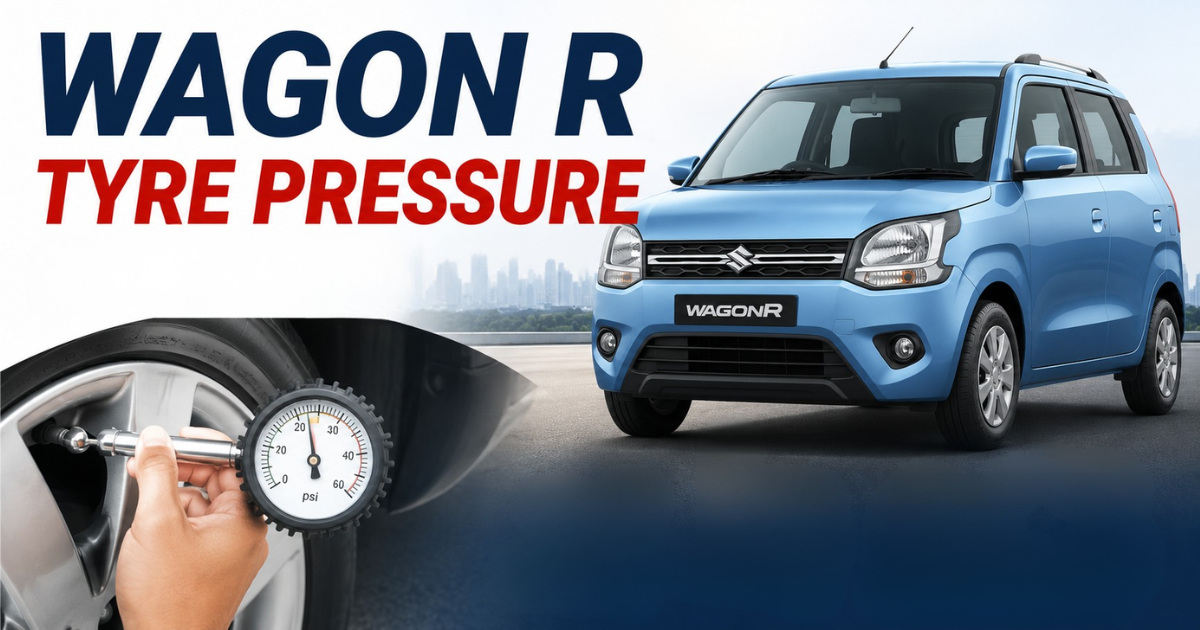 Wagon R tyre Pressure protect your mileage