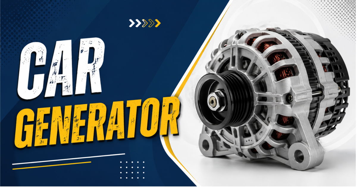car generator giving you backup electricity