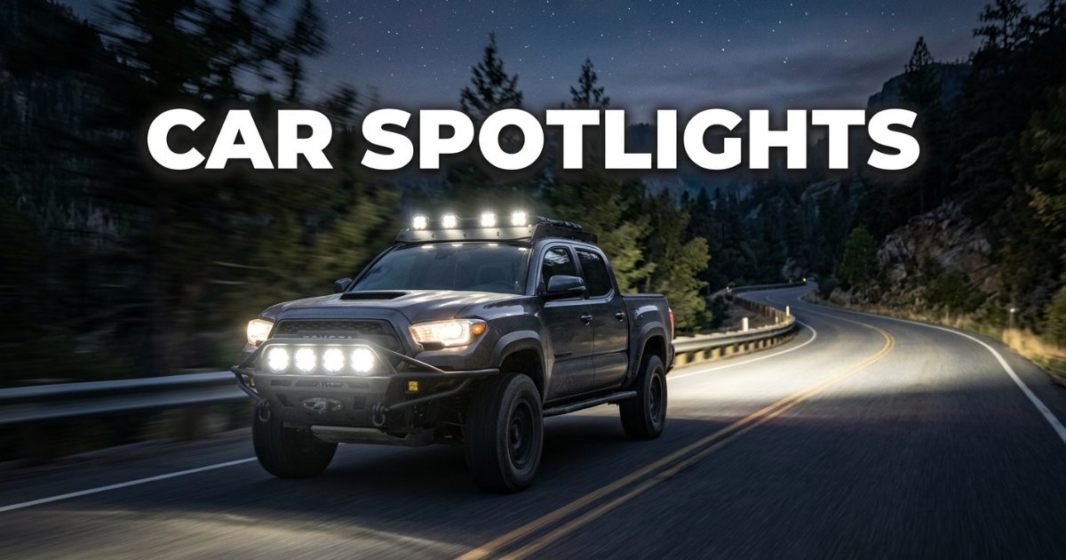 for clear view car spotlights