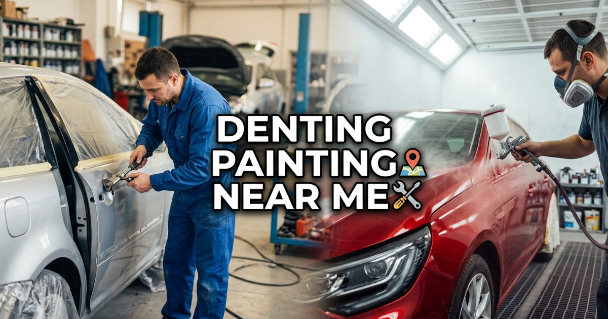 denting painting near me that fix scratches