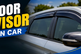 door visor in car protect from rain