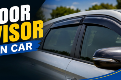door visor in car protect from rain