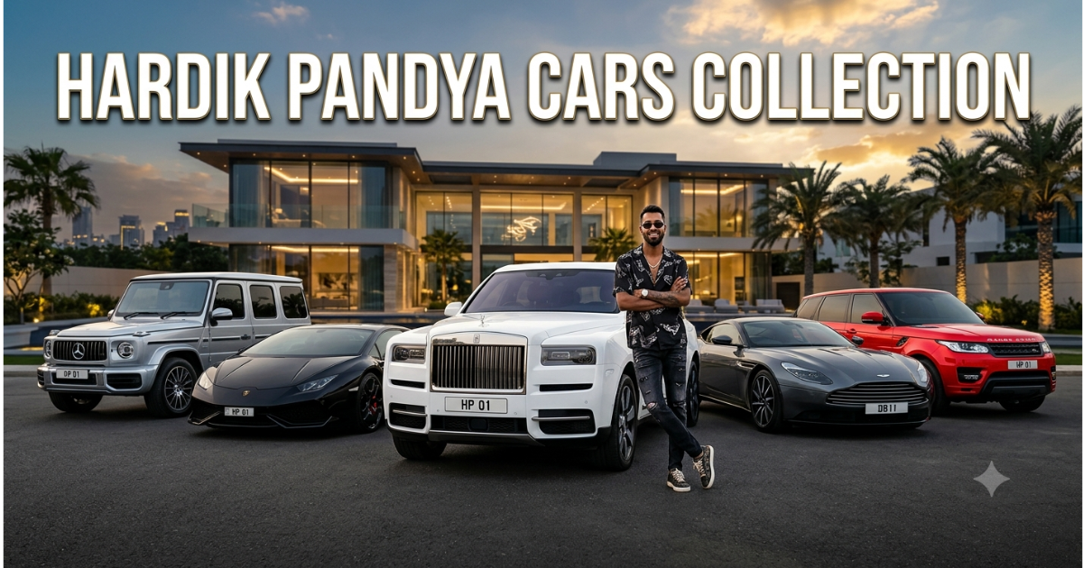 style of hardik pandya cars collection