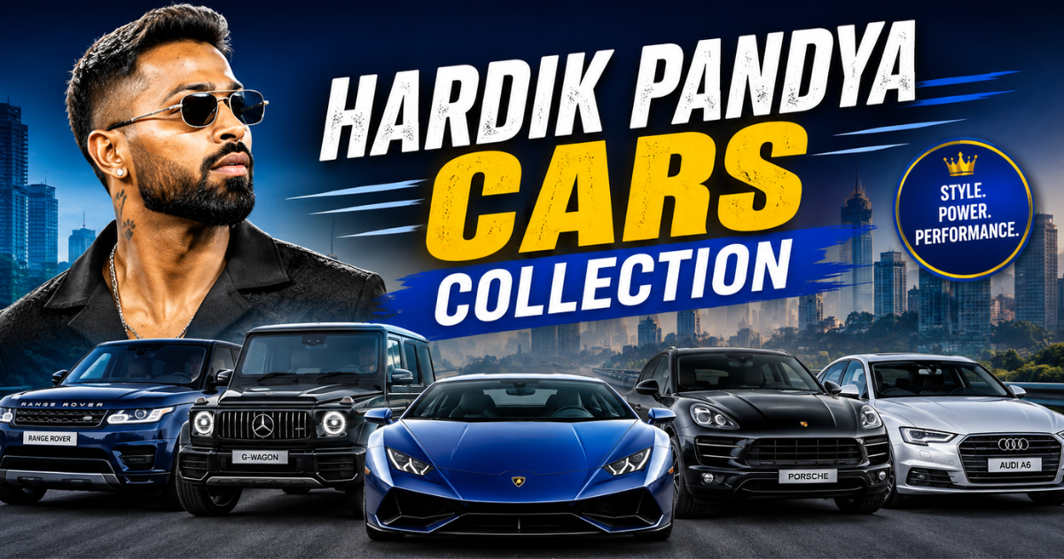 hardik pandya cars collection