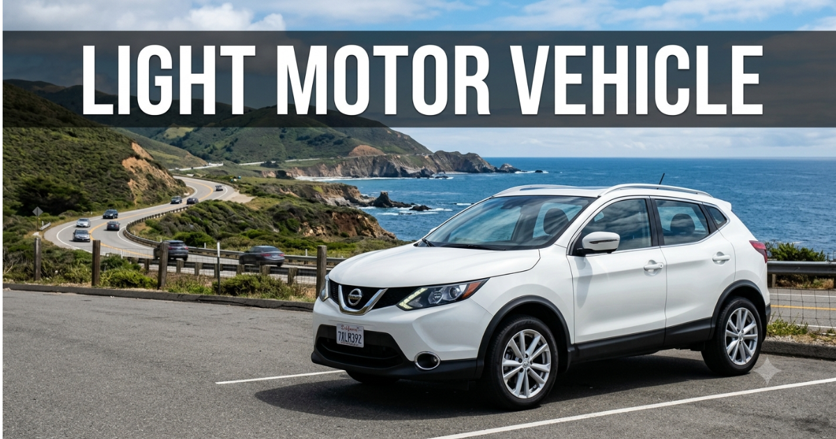 light motor vehicle drive easily
