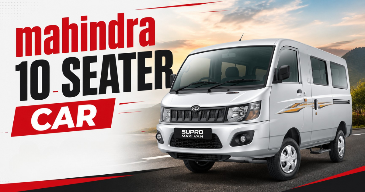 mahindra 10 seater car for peace