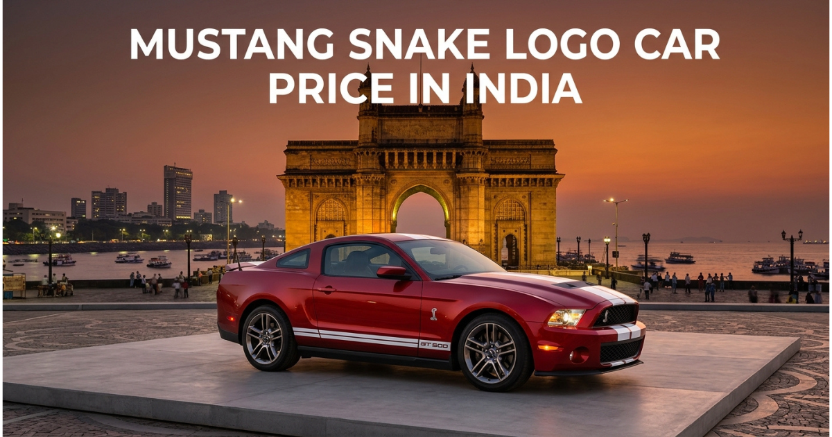 mustang snake logo car price in india shows specifications