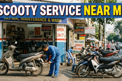 scooty service near me for service at door step
