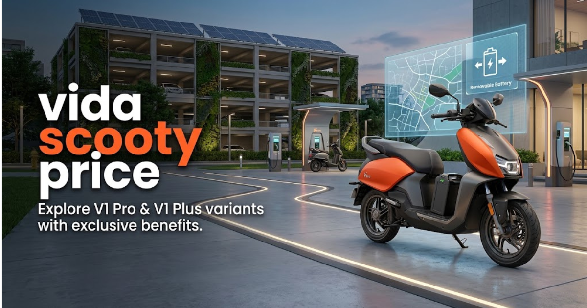 vida scooty price reshaped the urban transportation