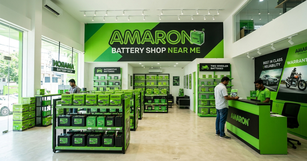 amaron battery shop near me for trusted dealer