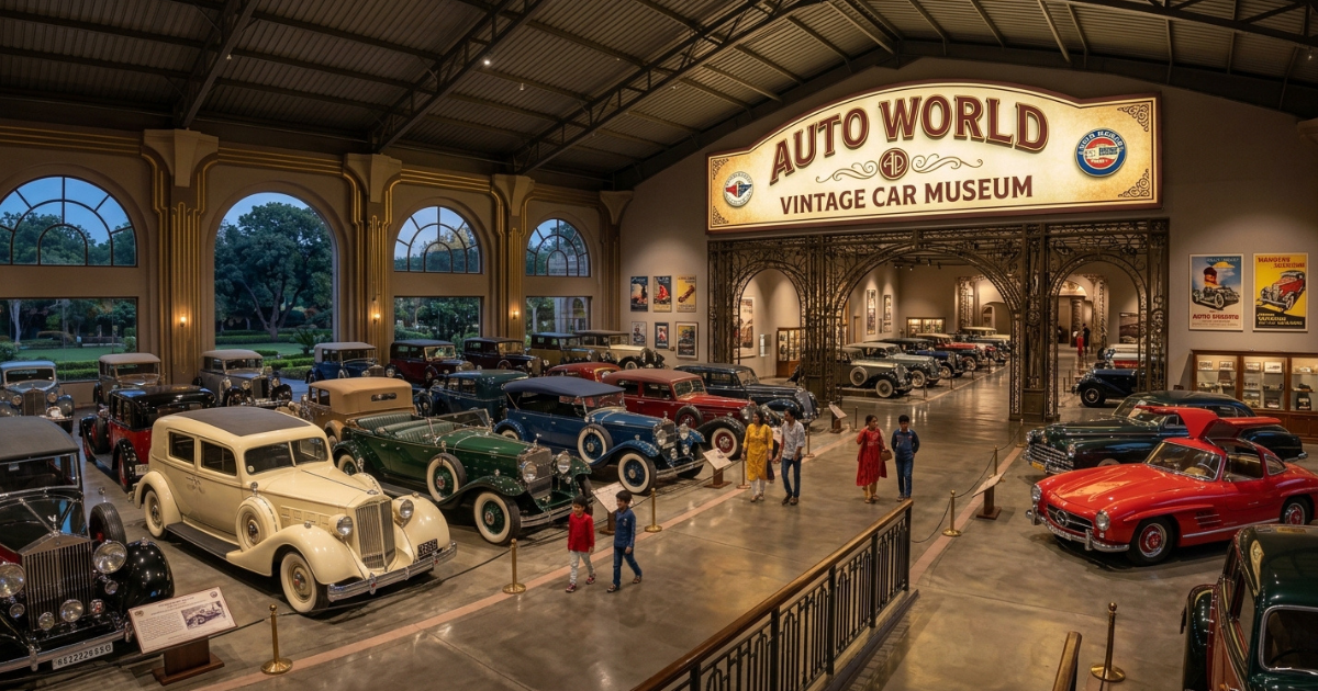auto world vintage car museum for visit