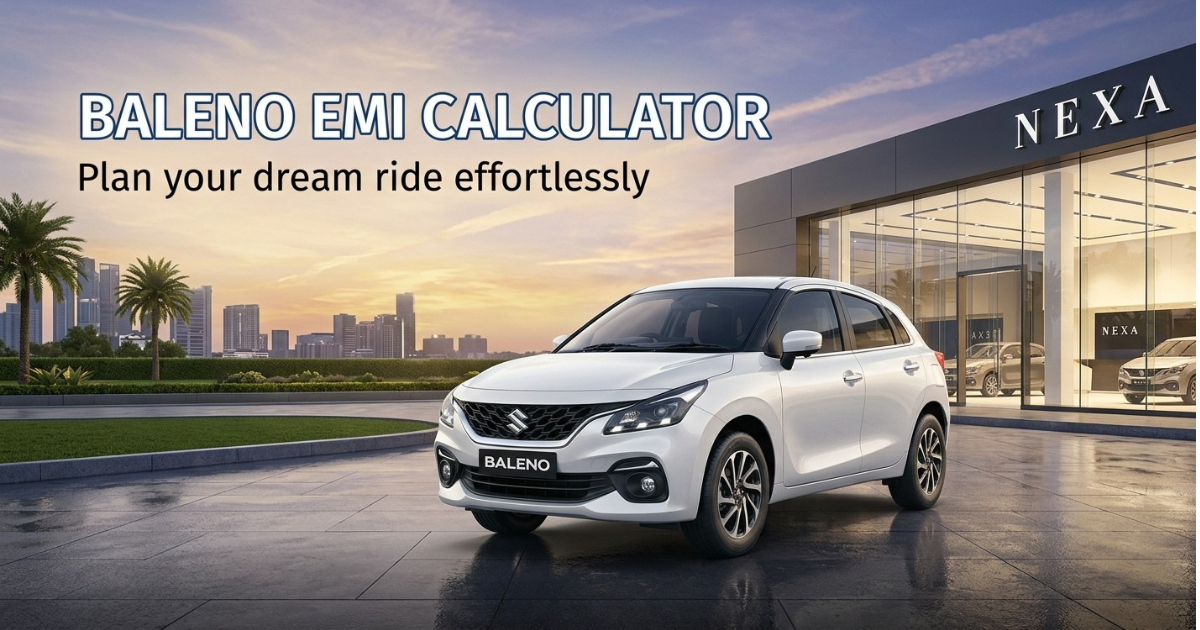 baleno emi calculator for Compare down payment