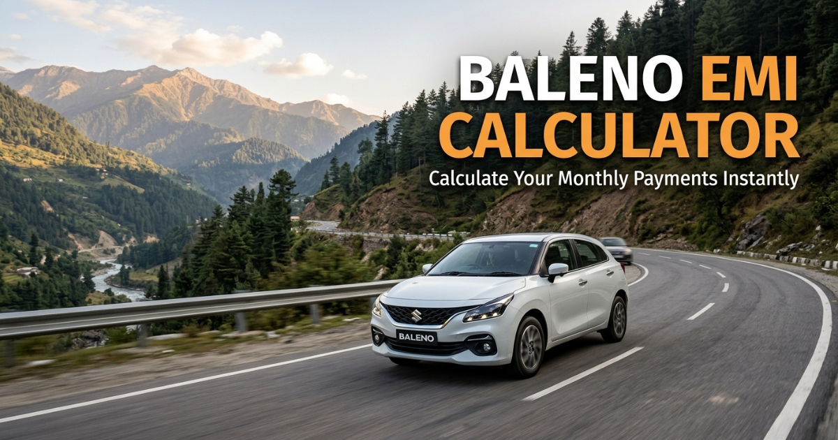 baleno emi calculator for loan tenure
