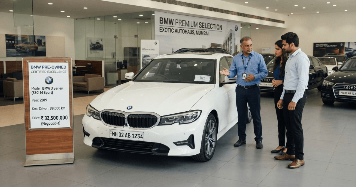 BMW second hand price comparison chart for buyers