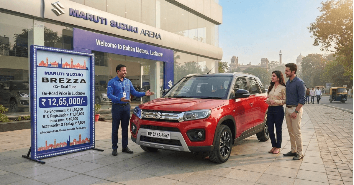 Maruti Suzuki Brezza On Road Price in Lucknow
