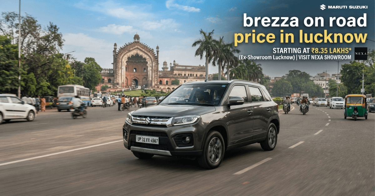 Brezza On Road Price in Lucknow dealer showroom