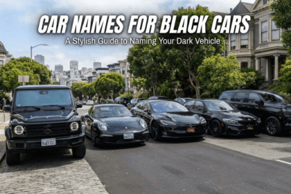 Best Car Names for Black Cars List