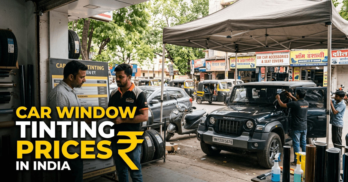 Compare car window tinting prices before booking service