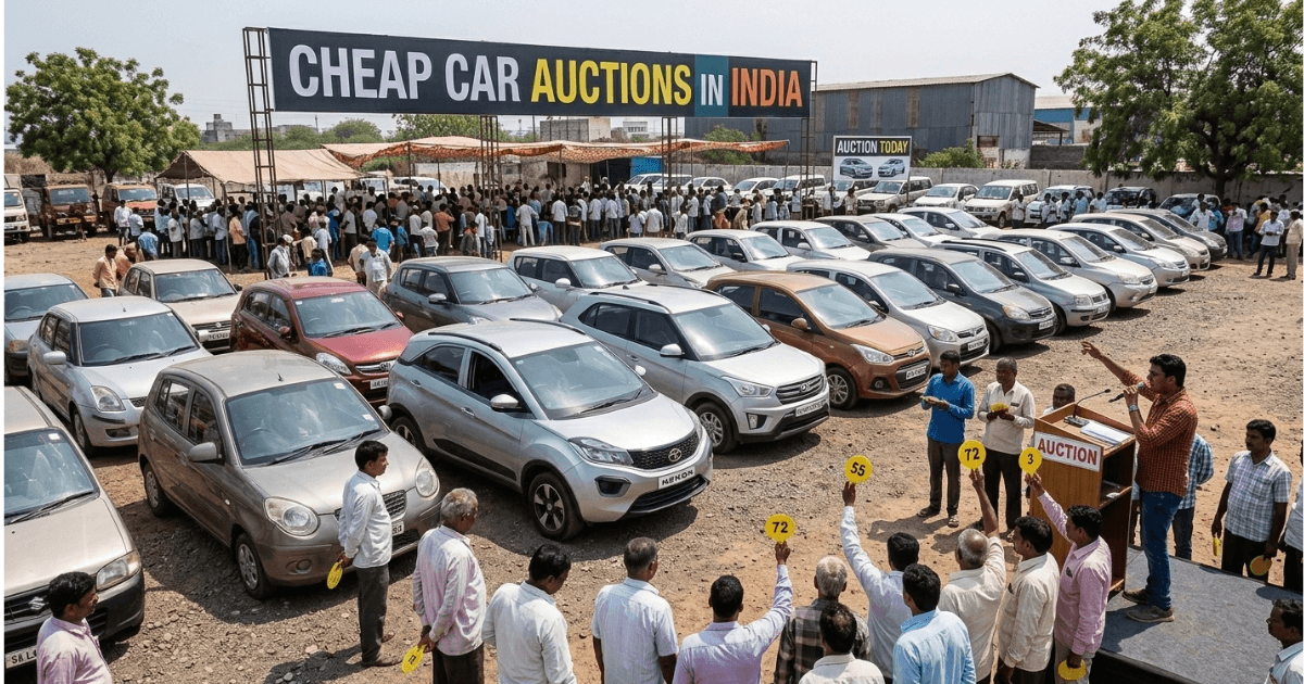 Bidders browsing cheap car auctions for affordable rides