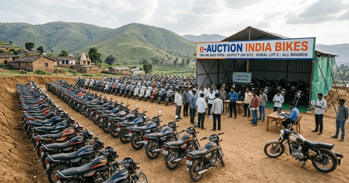 E Auction India Bikes: Trusted Two-Wheeler Online Auctions