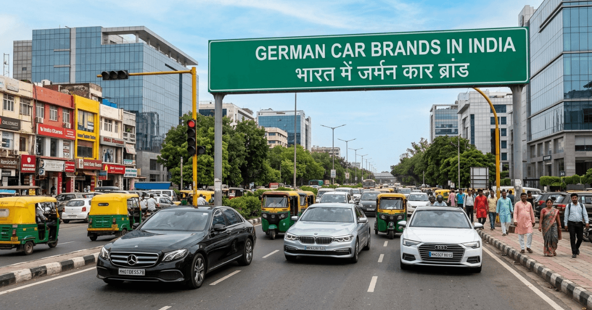 Collection of German automobile manufacturer logos side-by-side