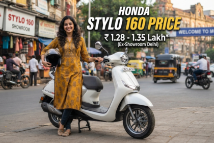 Honda Stylo 160 Price banner image for a blog post or article