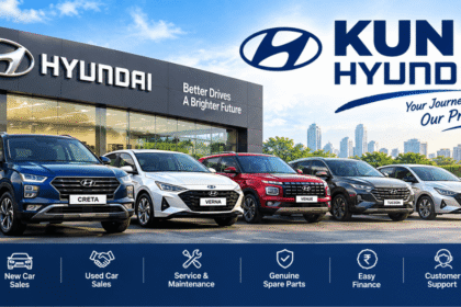 KUN Hyundai showroom displaying latest car models today